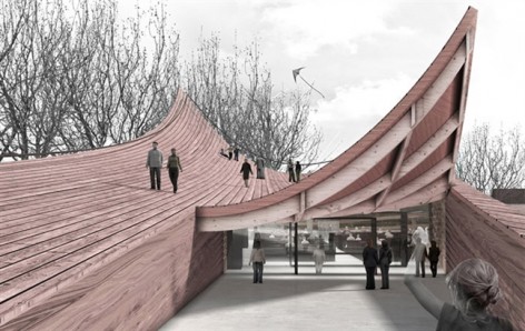 Valer教堂设计，挪威 / OOIIO Architecture