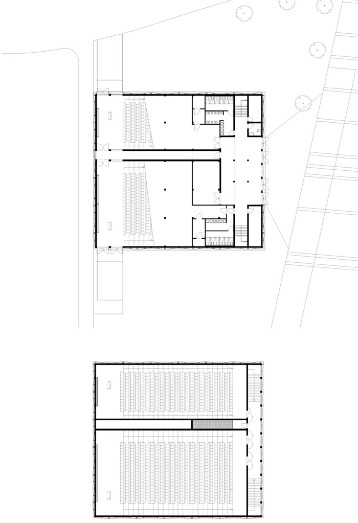慕尼黑工业大学临时演讲厅德国02deubzerkonigrimmelarchitekten