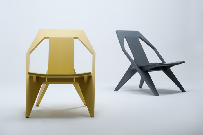 斜躺矮椅 / konstantin grcic