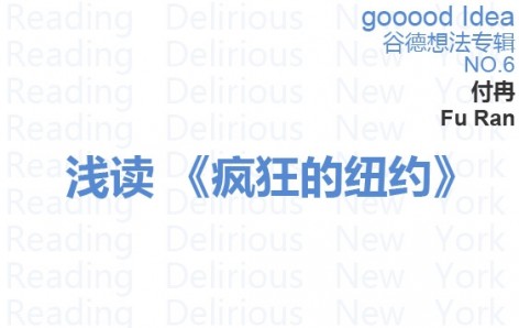 gooood Idea谷德想法专辑NO.6--浅读《疯狂的纽约》
