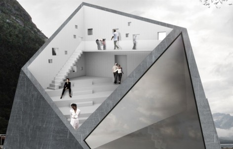 登山中心翻新方案，挪威 / Reiulf Ramstad Arkitekter