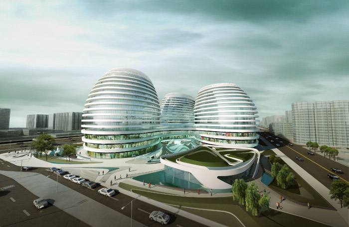 Galaxy Soho by Zaha Hadid Architects - 谷德设计网