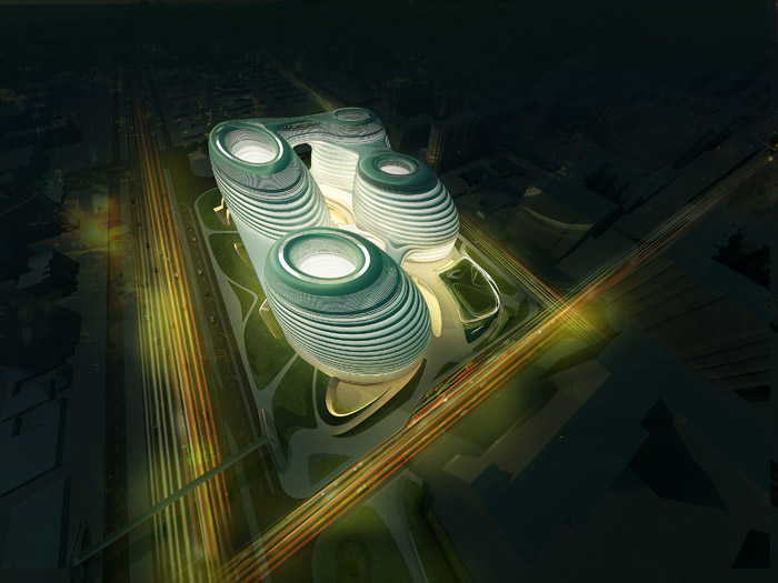 Galaxy Soho by Zaha Hadid Architects - 谷德设计网