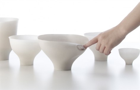 颤动的碗 / nendo
