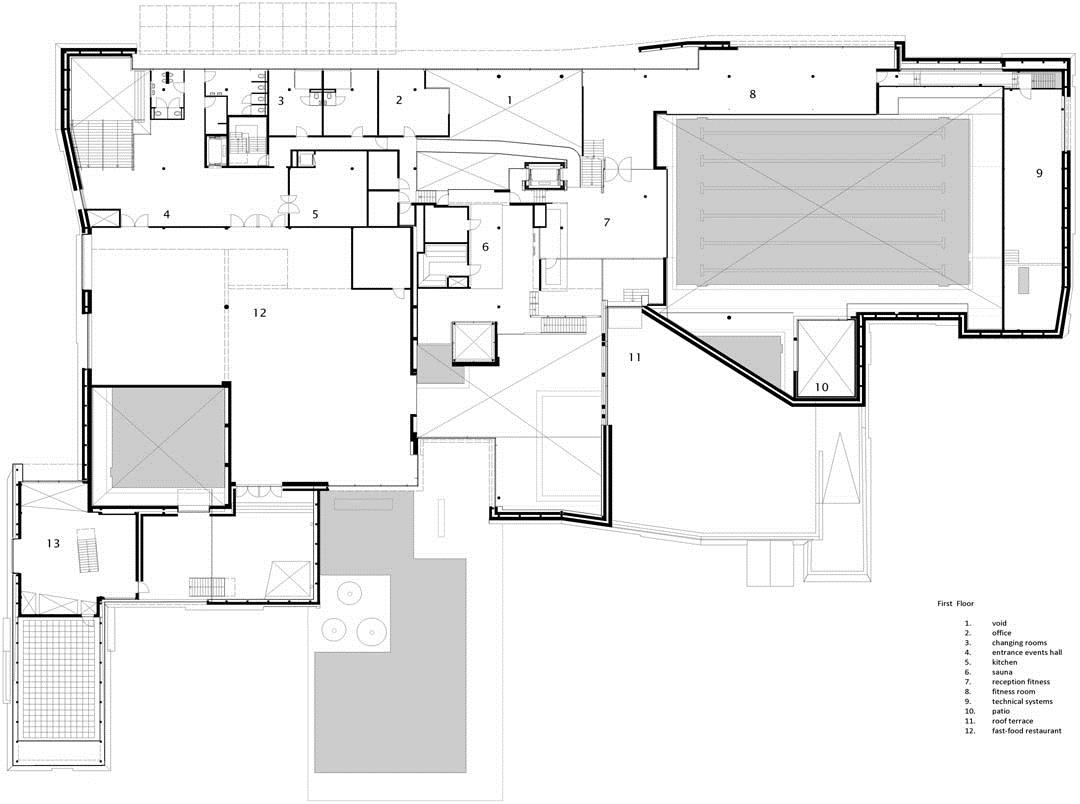 and keyholes that offer perspectives on the various visitors