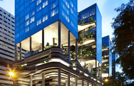 PARKROYAL on Pickering花园酒店，新加坡 / WOHA