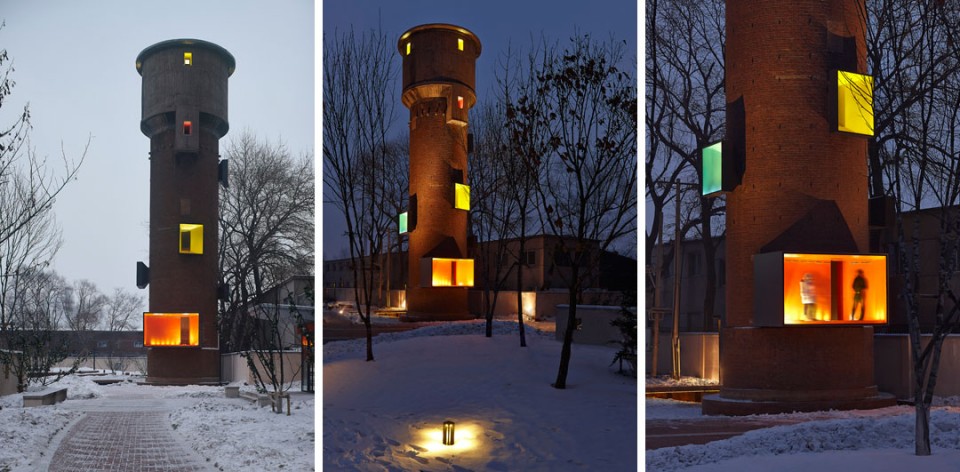 水塔展廊改造,沈阳 / meta-工作室