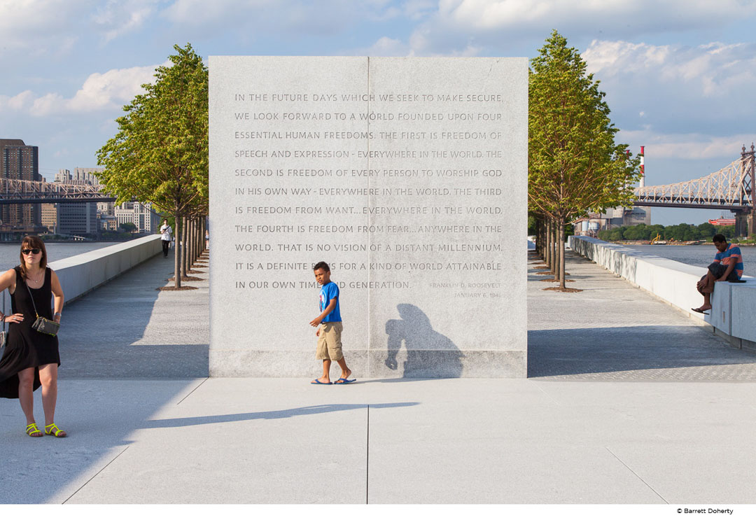 罗斯福四大自由公园纽约louiskahn