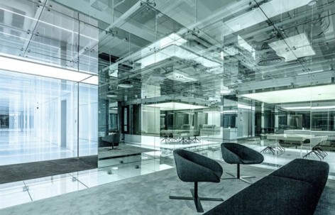 SOHO中国的玻璃办公室，上海 / AIM Architecture