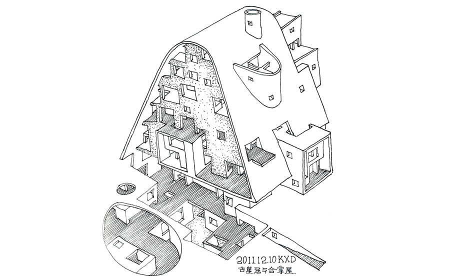 建筑小插画 / 孔祥栋
