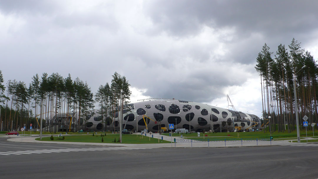 Football Stadium Arena Borisov / OFIS Architects