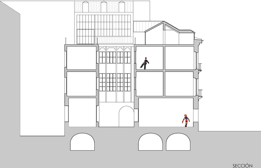 Apartments in Madrid’s historical quarter (1775) 谷德设计网