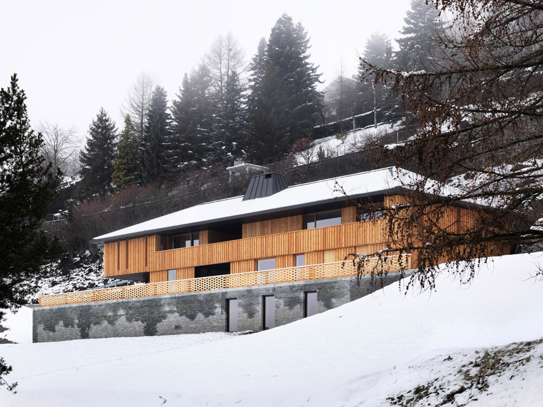 阿爾卑斯山住宅,瑞士 / ralph germann architectes