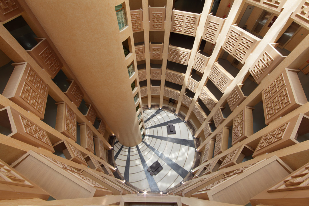 昆明理工大学图书馆云南坛城设计