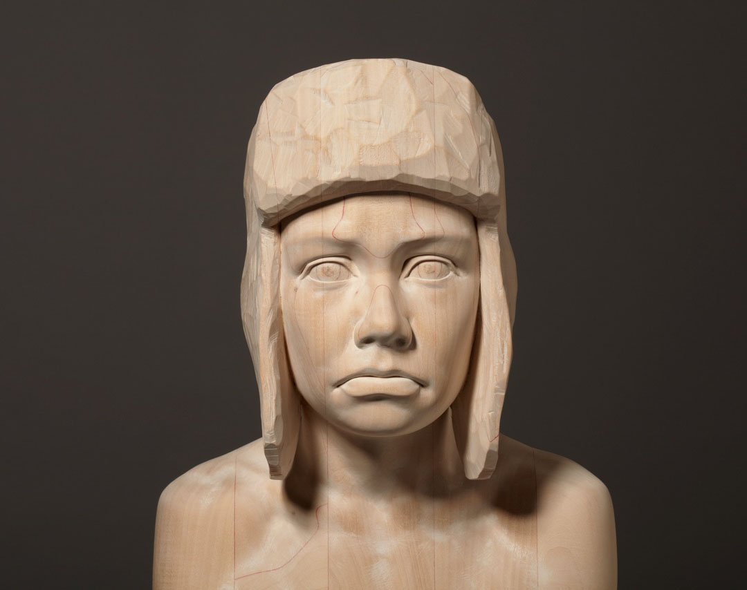 人像木雕德国mariodilitz