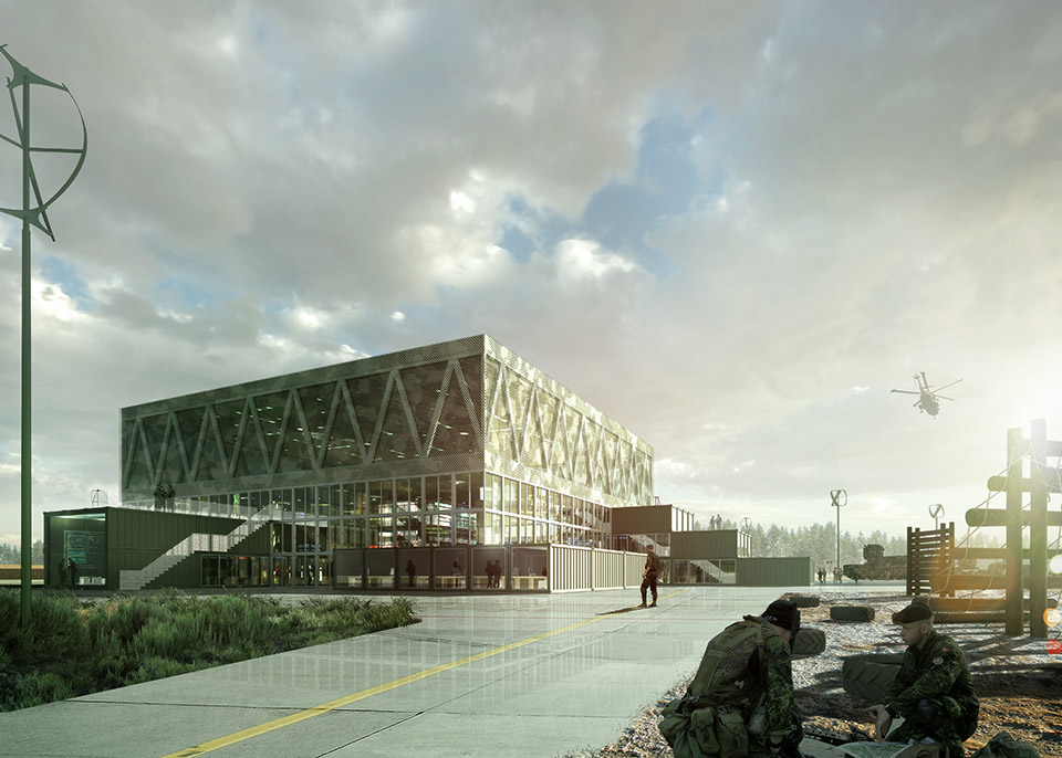 丹麦军事基地竞赛项目,丹麦 / adept - 谷德设计网