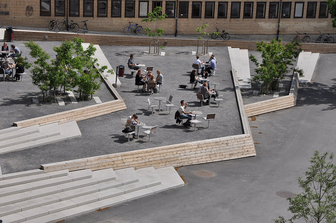 于默奥大学校园景观,瑞典 / thorbjrn andersson