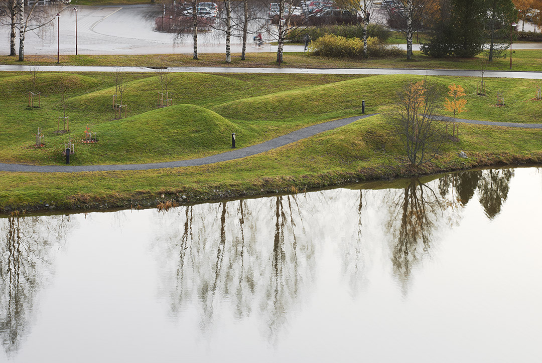 于默奥大学校园景观,瑞典 / thorbjrn andersson