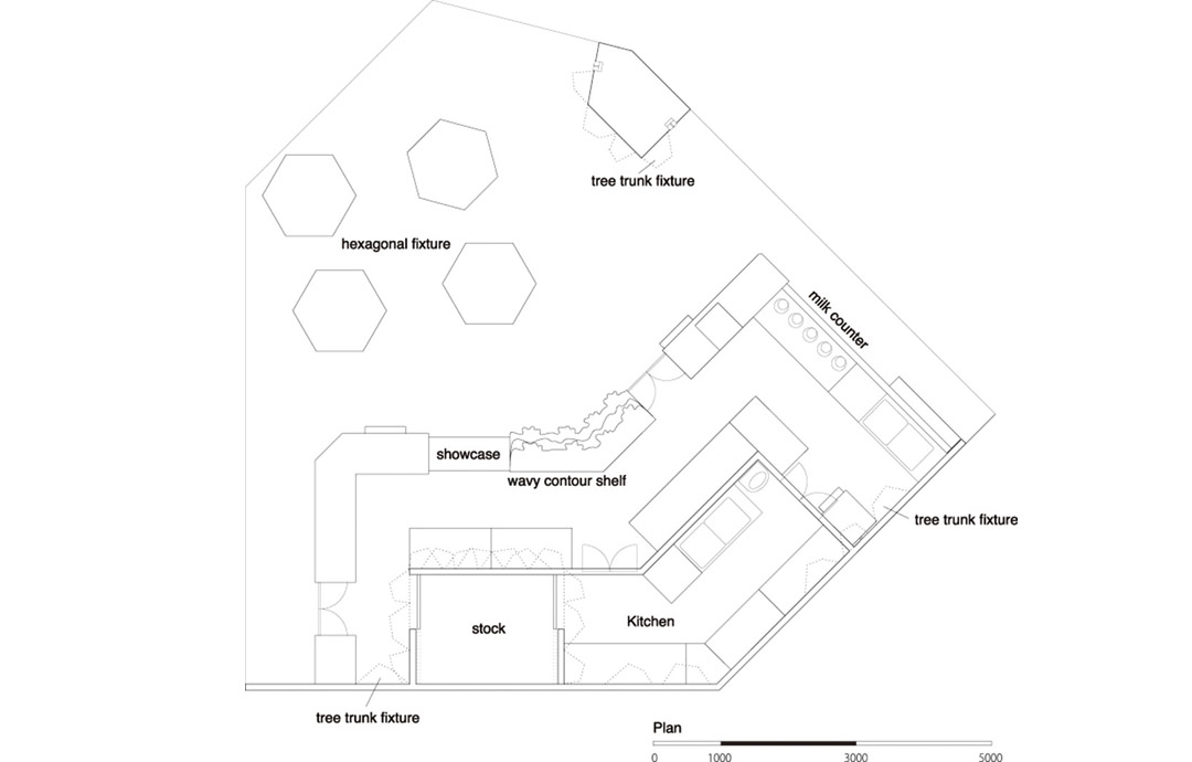 yumemarche农场食品零售店日本moriyukiochiaiarchitects
