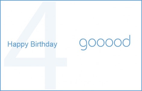 gooood四岁了！
