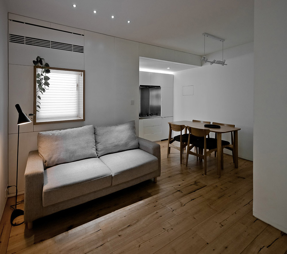 Interior Renovation Design of SIHE Apartment / Cao Zhenyu - 谷德设计网