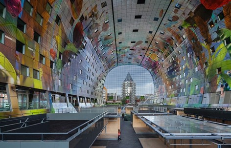鹿特丹拱形大市场 ，荷兰 / MVRDV