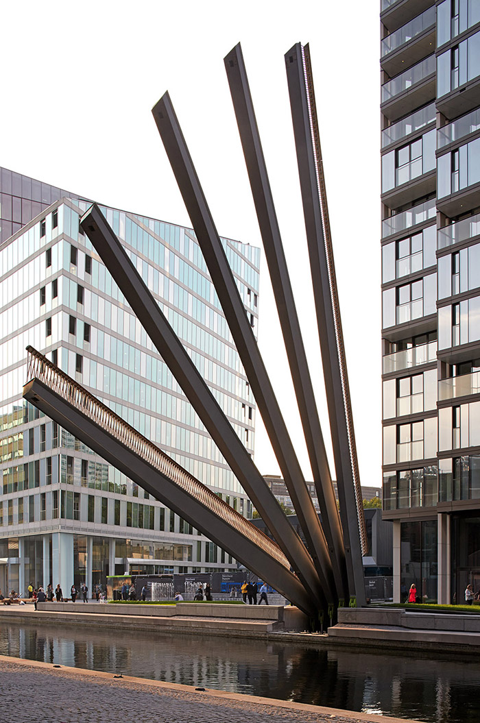 Merchant Square bridge / Knight Architects - 谷德设计网