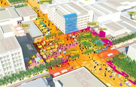 2014 ASLA 底特律中心科技园区 / Sasaki