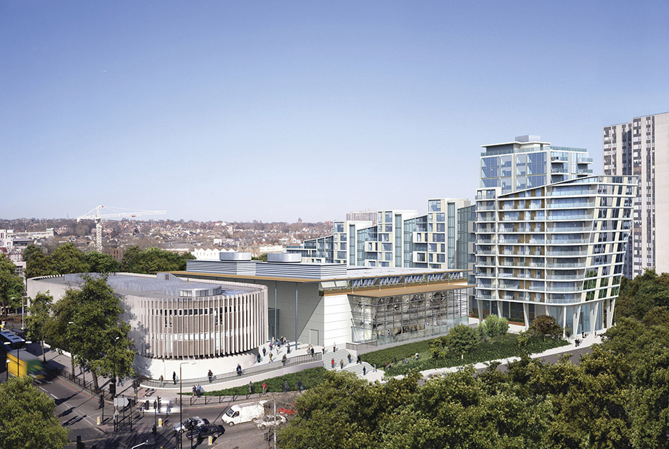 伦敦swisscottage的城市公共空间gustafsonporter