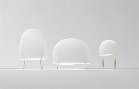 水母纸灯 / nendo