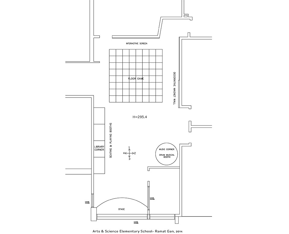 幼儿园"门厅" ,以色列 / sarit shani hay