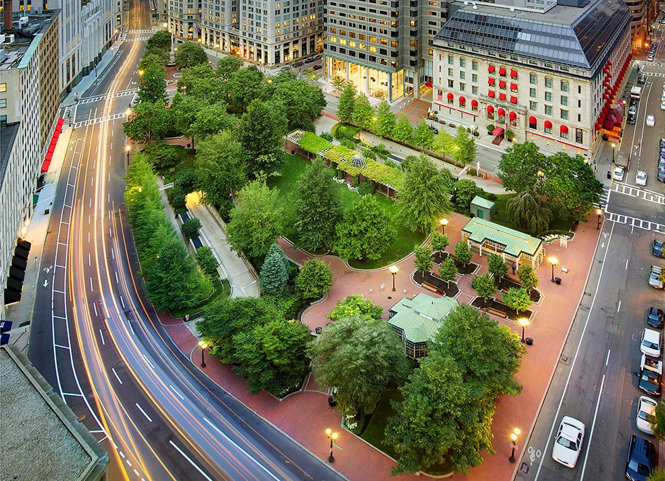 Norman B. Leventhal Park At Post Office Square / Halvorson Design ...