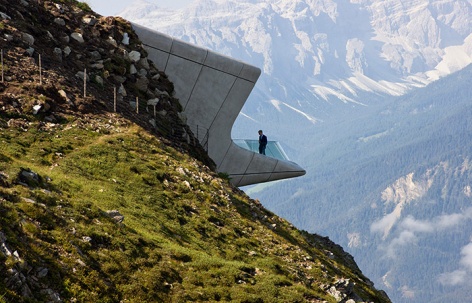扎哈新作梅斯纳尔山Corones博物馆 / Zaha Hadid Architects