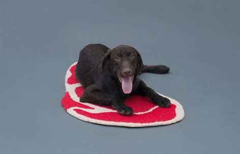 （附视频）马岩松为“设计：为了爱犬”展览设计犬居“Niku Rug”