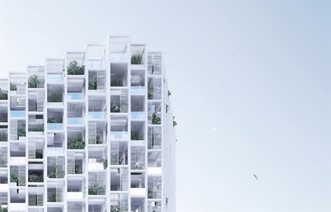 维杰亚瓦达花园住宅设计 / penda