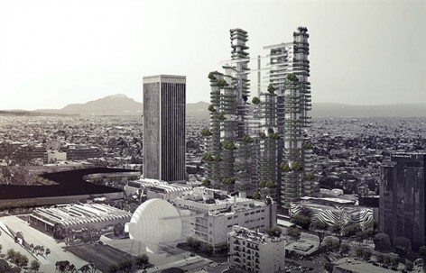 云端回廊 -- MAD公布洛杉矶未来新型住宅研究设计