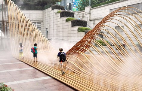 广场上的韧山水，中国 / GOA大象设计、同济大学建筑与城市规划学院