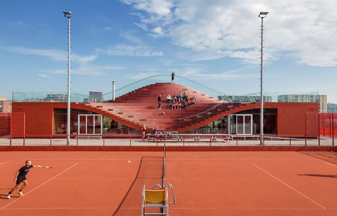 Jburg网球俱乐部会所，荷兰 / MVRDV