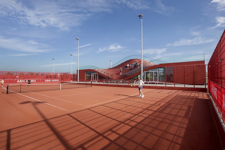 Tennisclub, The Couch, Ijburg, Amsterdam, MVRDV architecten