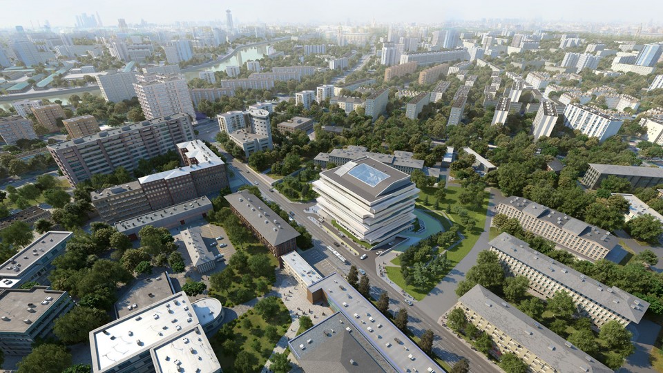 Renders - ZHA_Dominion Office Space_Moscow_Exterior
