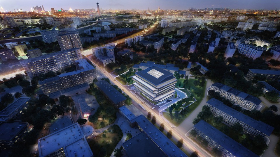 Renders - ZHA_Dominion Office Space_Moscow_Exterior