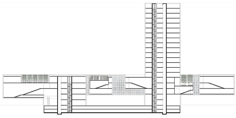 版权be baumschlagereberle : section 剖面图