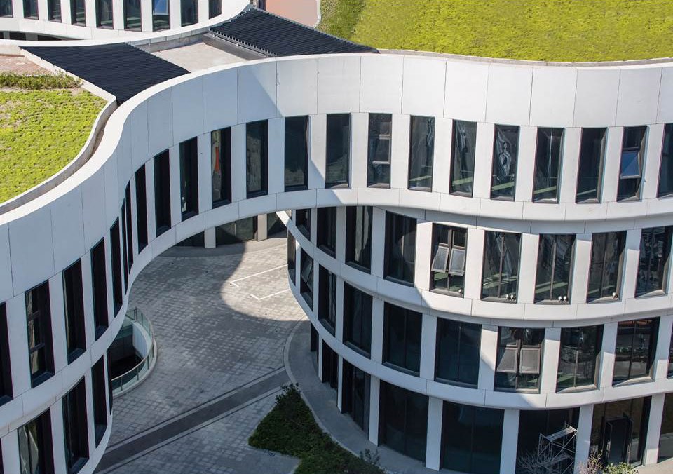 023 first phase of business park at Shanghai Honqiao Airport by mvrdv (31)