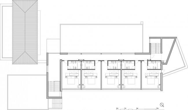 Eastern Building 1st floor plan 东侧建筑1层平面图