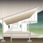 富士山上的折顶屋，日本 / Hiroki Tominaga – Atelier