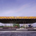 金色折叠亭 / Department of Architecture