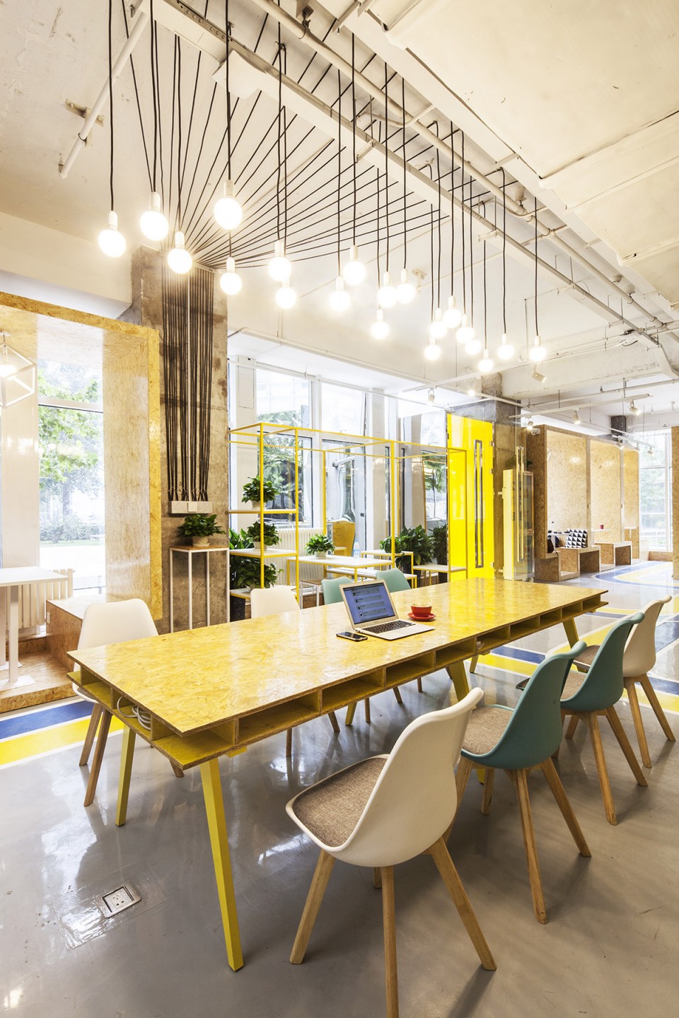 005 Beijing Yuanyang Express We+ Co-working Space by MAT - 1F-大桌子