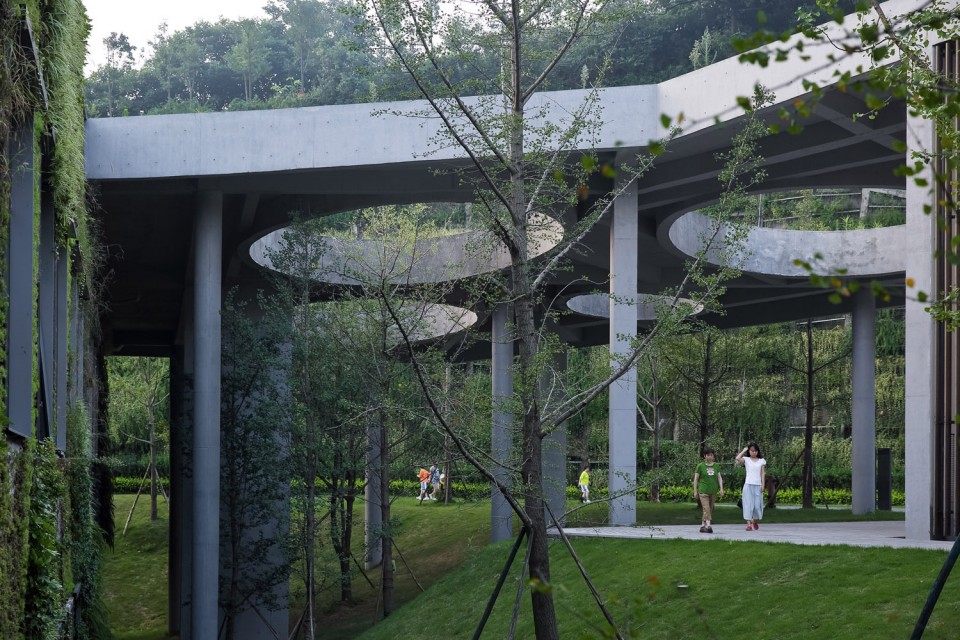 Chongqing Taoyuanju Community Center by Vector Architects