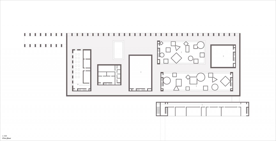 二层平面图 2F