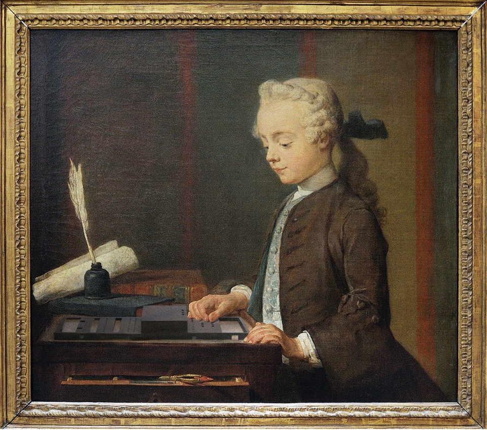 jean baptiste chardin l'enfant au toton 建筑在名画中:l'enfant au toton (Jean-Baptiste-Siméon Chardin)